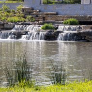 Photo of Wise Falls flowing into Jefferson Lake