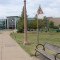 MetroBus stop #14433 Grand at History Museum northbound