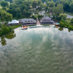 Post-Dispatch Lake photographed from the air by Steve Jett